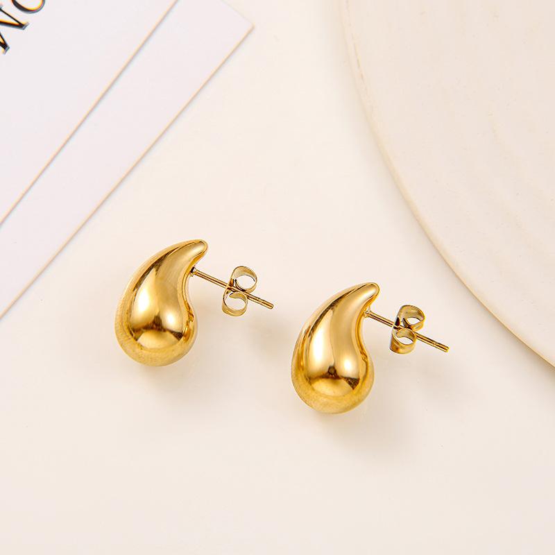 Womens  Earrings | Chunky Droplet Stud Earrings Accessories Earrings