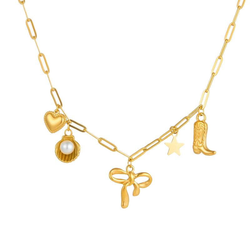 Womens  Necklaces | Dreamy Charm Necklace Accessories GOLD