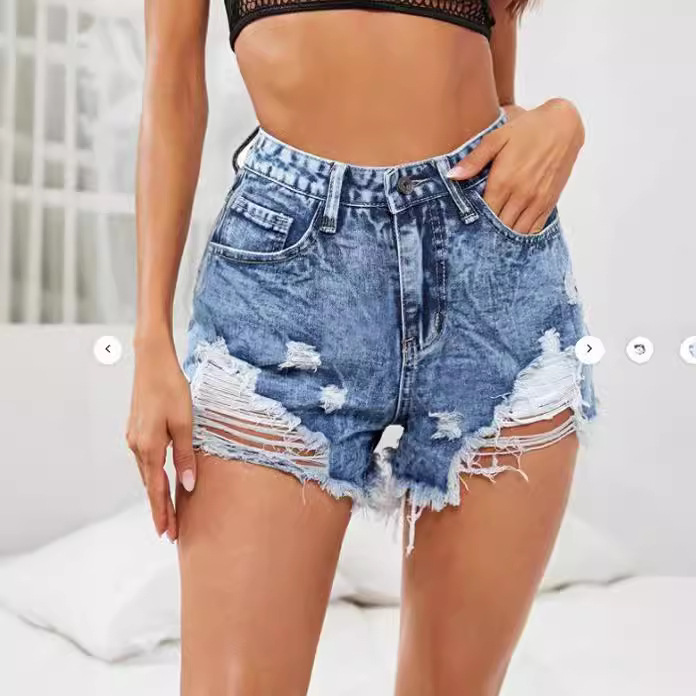 Womens  Pants | Cali Girl Denim Shorts Clothing BLUE