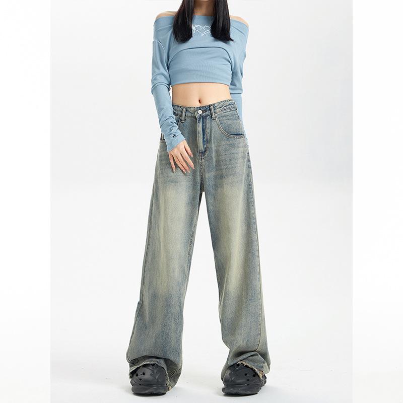 Womens  Pants | Carpenter Low Rise Jeans Clothing BLUE WASHED