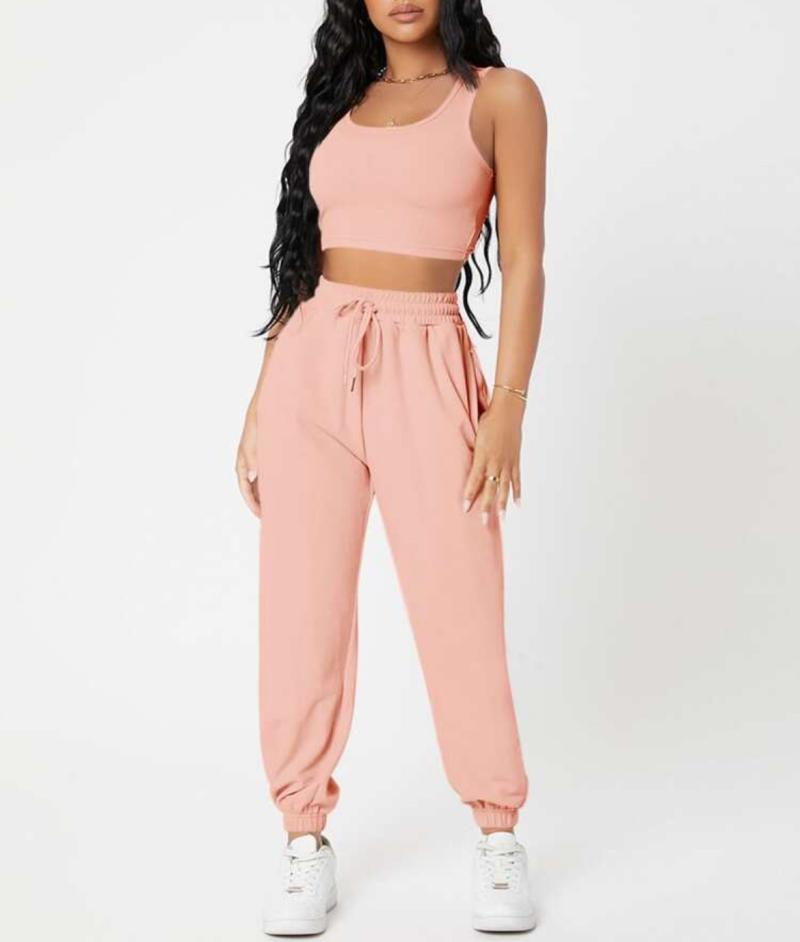 Womens  Pants | Clark Oversized Sweatpants Clothing LIGHT PINK