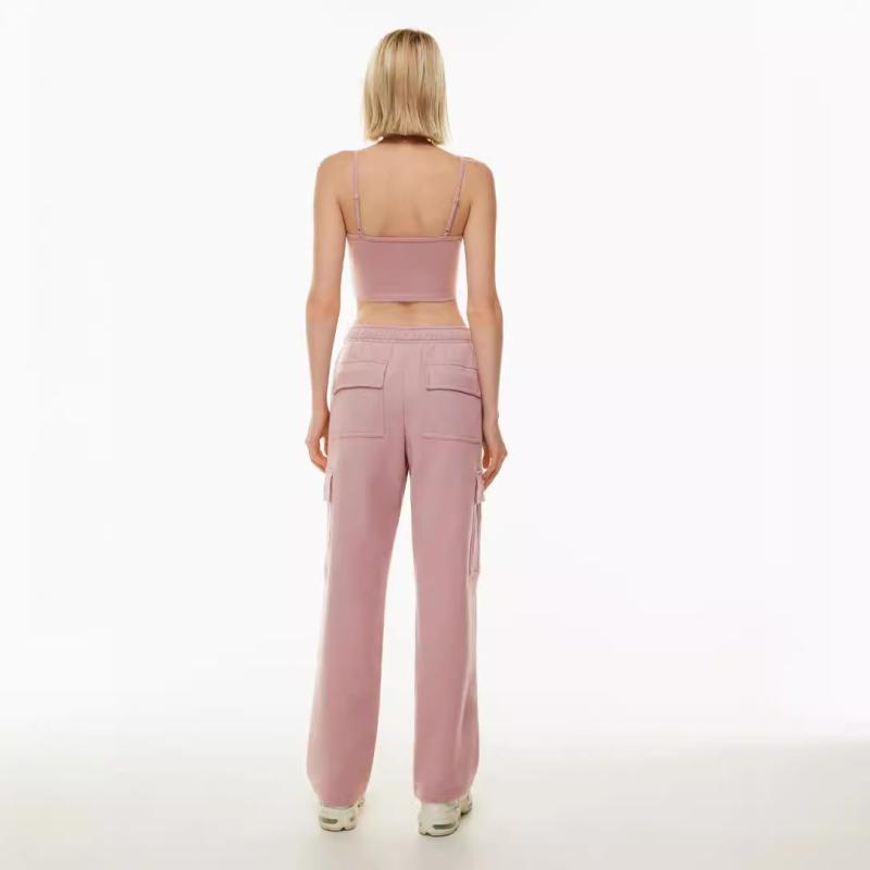 Womens  Pants | Joan Low Rise Cargo Pants Clothing LIGHT PINK