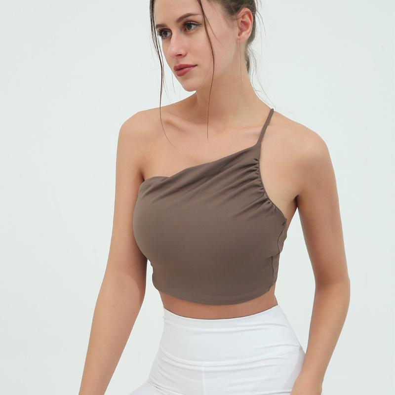 Womens  Sets | Kenzie Draped Open Back Top Clothing BROWN