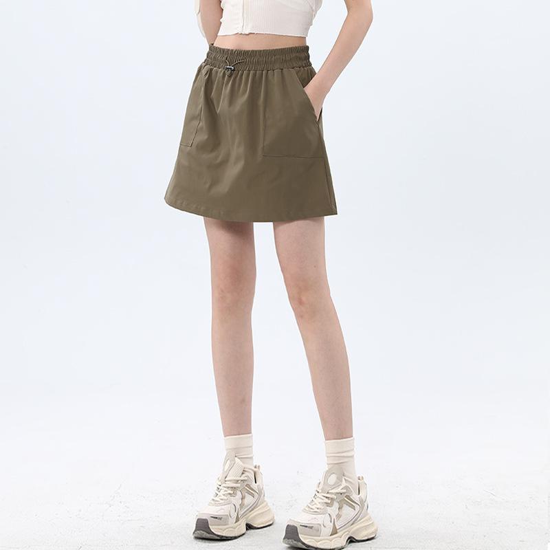 Womens  Skirts | Delta Cargo Mini Skirt Clothing OLIVE