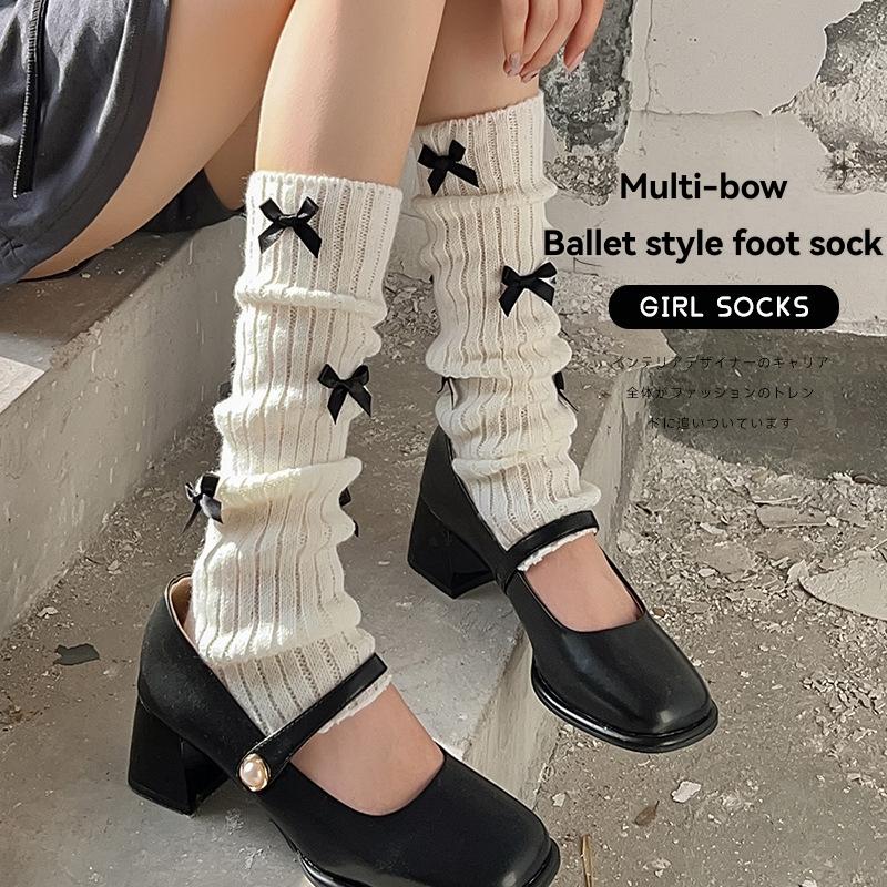 Womens  Socks & Tights | Bow Leg Warmers Accessories Socks & Tights