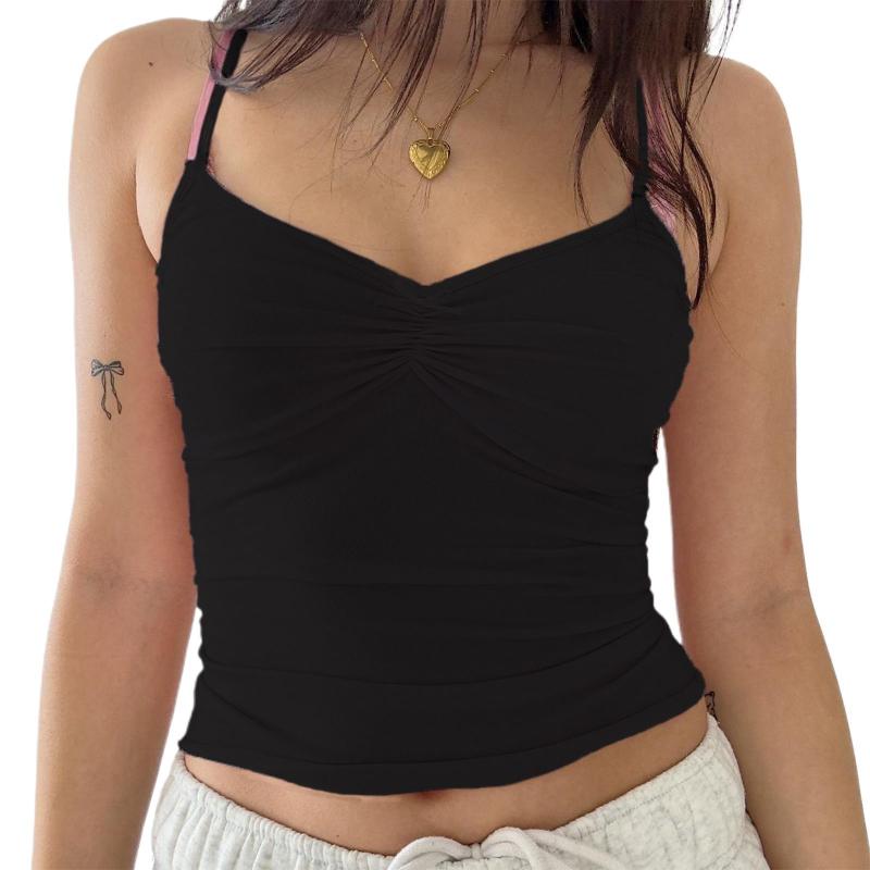 Womens  Tops | Karlee Ribbed Tank Top Clothing Tops