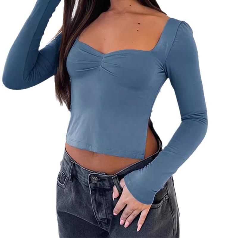 Womens  Tops | Skylar V Neck Top Clothing NAVY