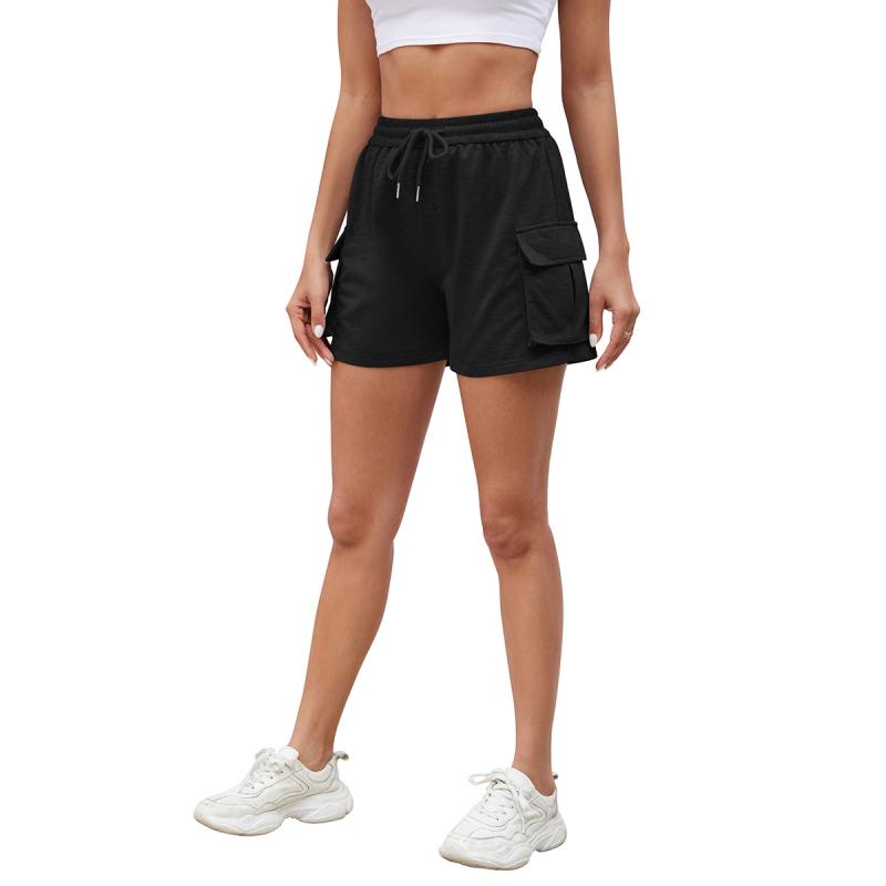 Womens  Pants | Garnet Cargo Sweat Shorts Clothing DARK GRAY